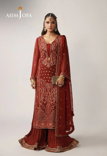 Asim Jofa | Layaan Festive Collection | AJULO-11 - Aqsa Fabrics
