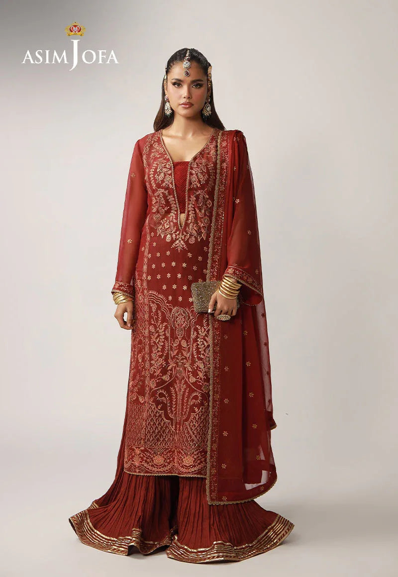 Asim Jofa | Layaan Festive Collection | AJULO-11 - Aqsa Fabrics