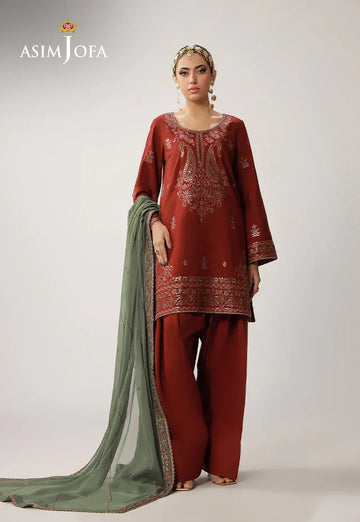 Asim Jofa | Layaan Festive Collection | AJULO-05 - Aqsa Fabrics