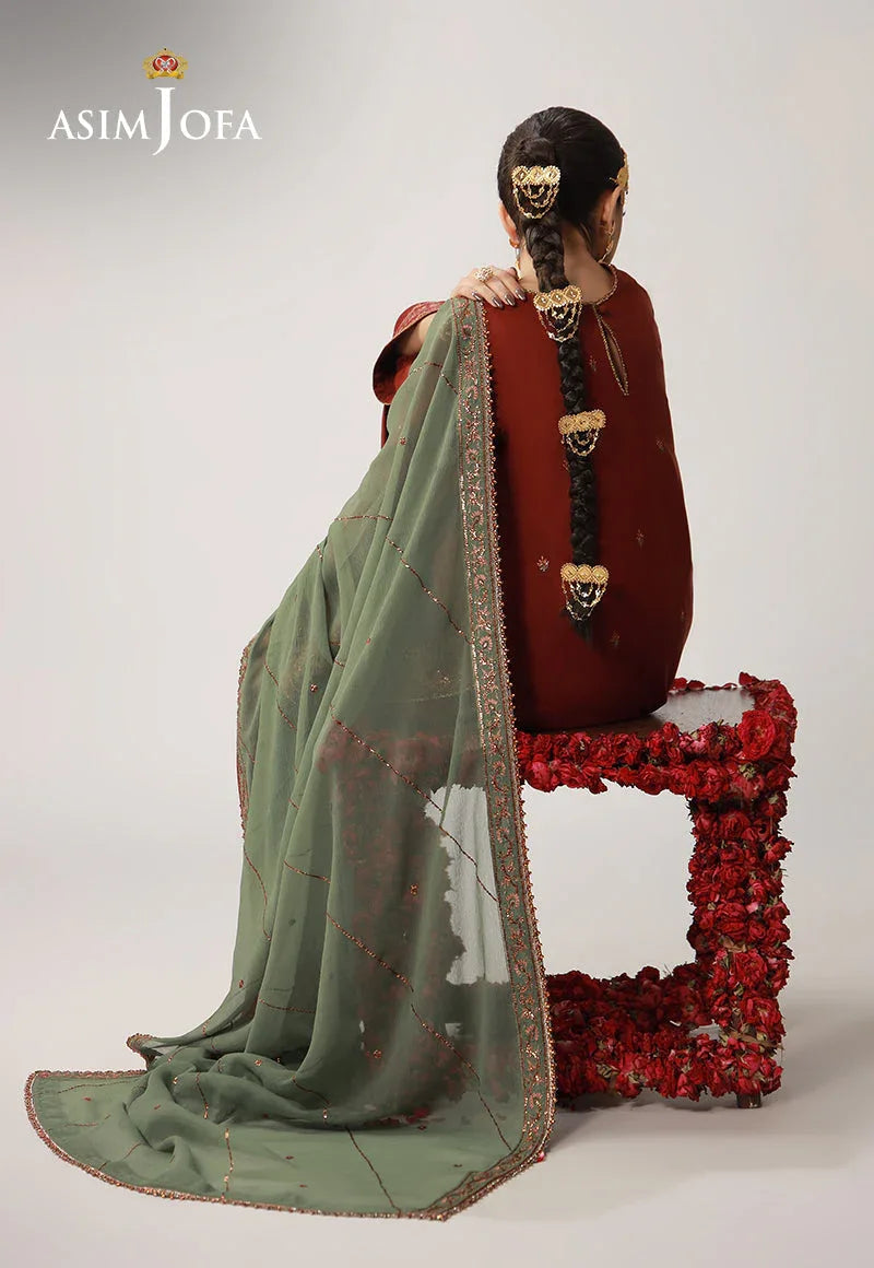 Asim Jofa | Layaan Festive Collection | AJULO-05 - Aqsa Fabrics