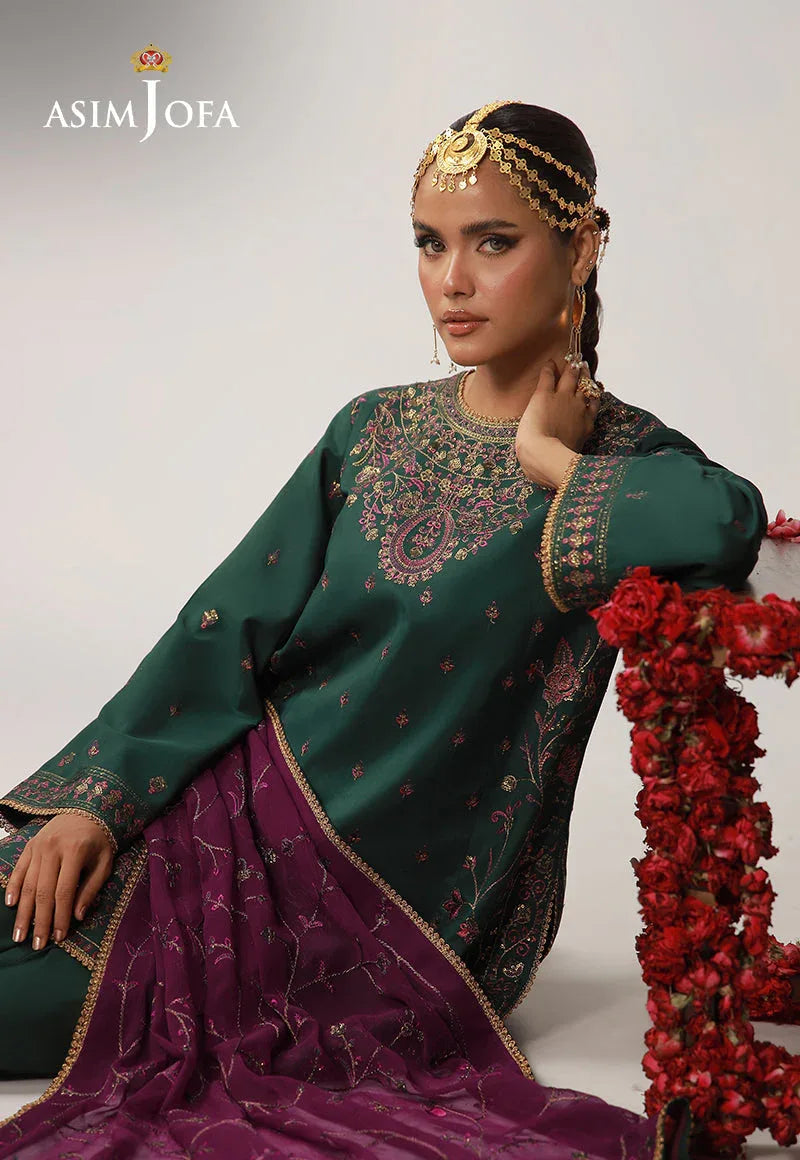 Asim Jofa | Layaan Festive Collection | AJULO-06 - Aqsa Fabrics