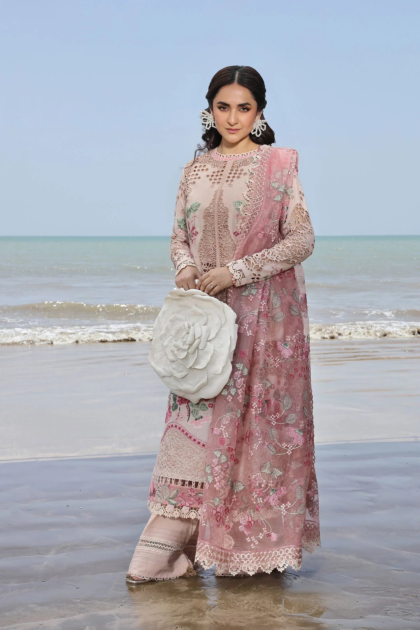 Maryam Hussain | Luxury Lawn 24 | MAYA - Aqsa Fabrics