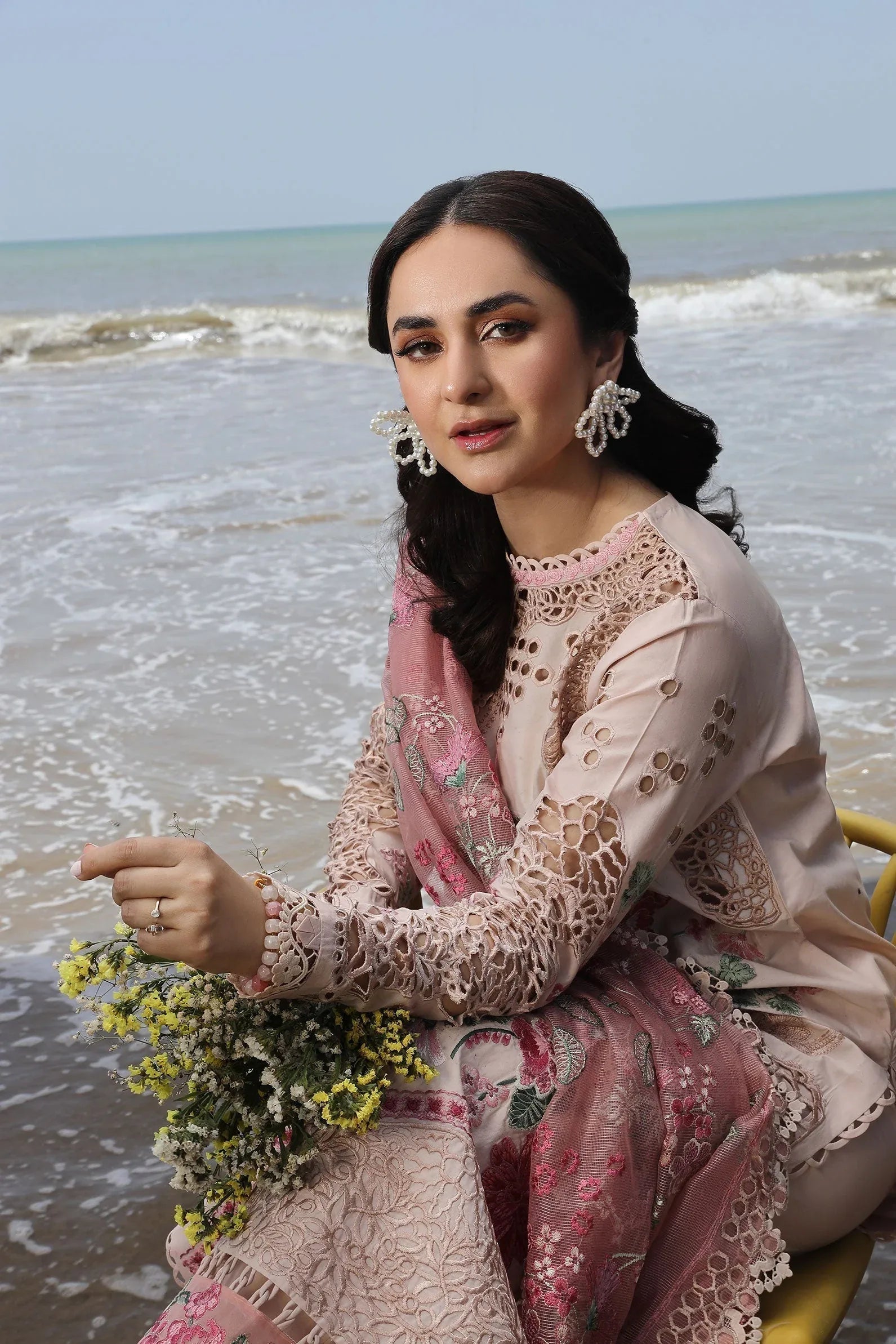 Maryam Hussain | Luxury Lawn 24 | MAYA - Aqsa Fabrics