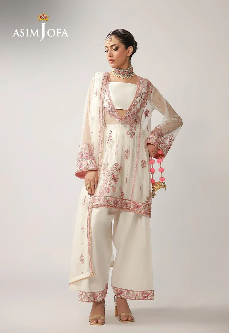 Asim Jofa | Layaan Festive Collection |  AJULO-08 - Aqsa Fabrics