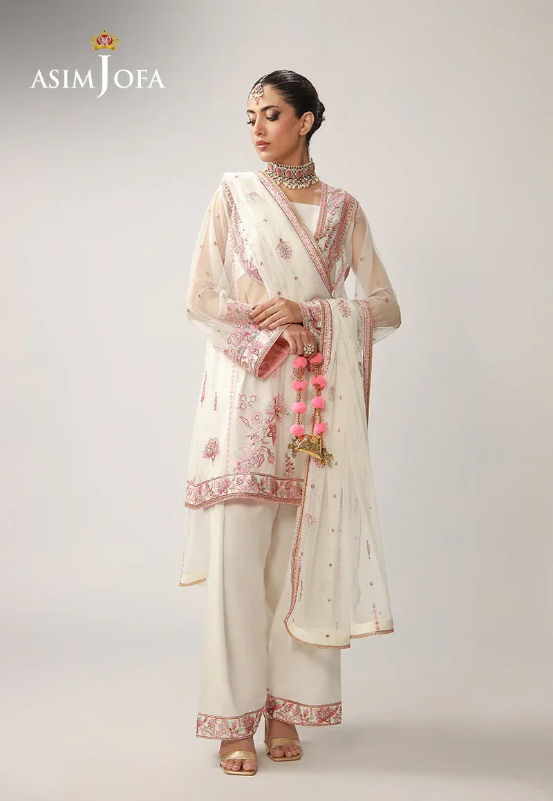 Asim Jofa | Layaan Festive Collection |  AJULO-08 - Aqsa Fabrics