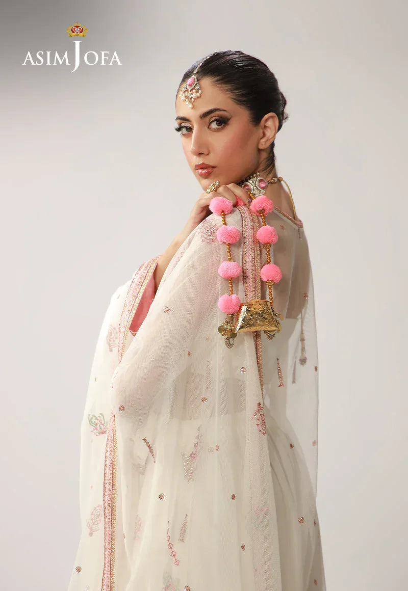 Asim Jofa | Layaan Festive Collection |  AJULO-08 - Aqsa Fabrics
