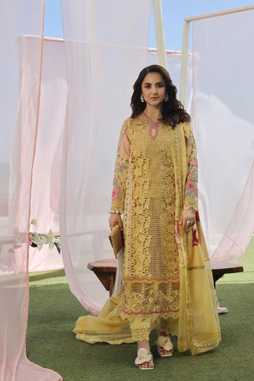 Maryam Hussain | Luxury Lawn 24 | TROPICA - Aqsa Fabrics