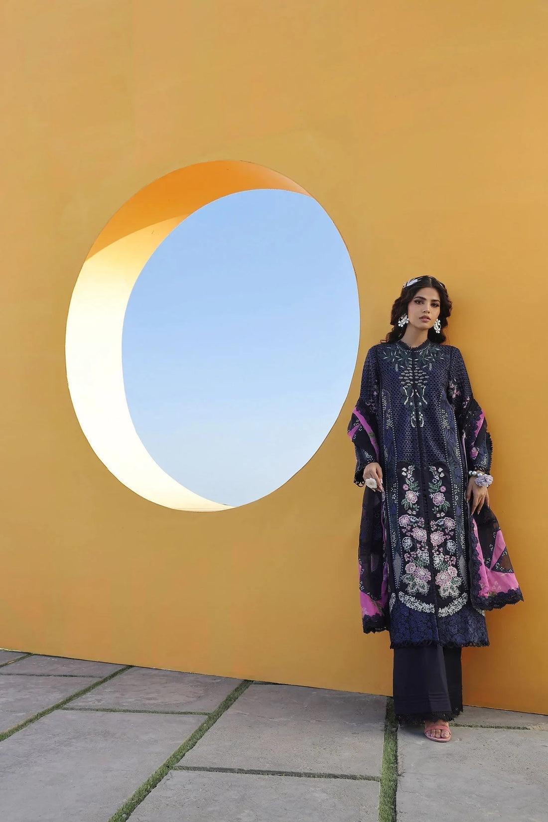 Maryam Hussain | Luxury Lawn 24 | ZOYA - Aqsa Fabrics