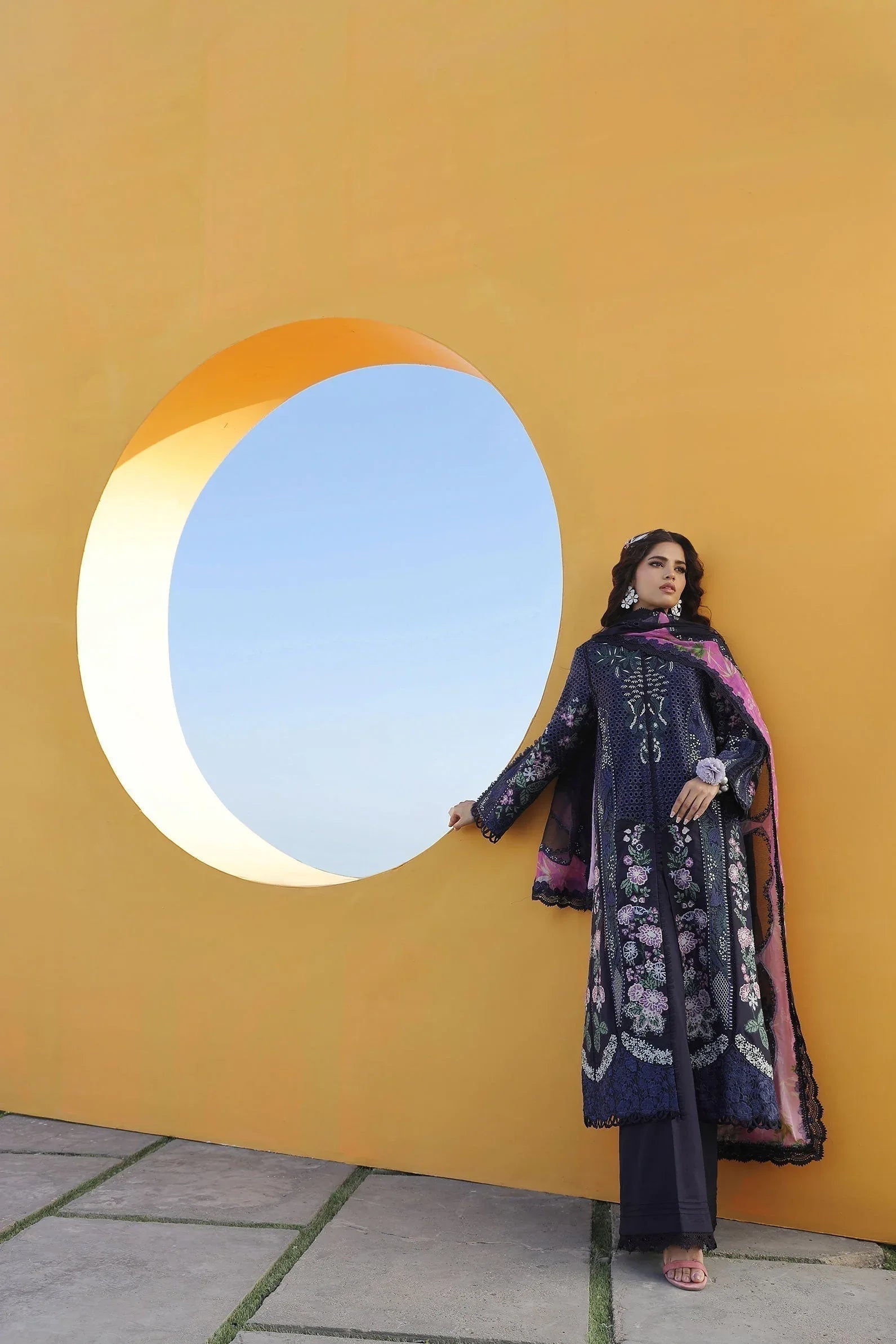 Maryam Hussain | Luxury Lawn 24 | ZOYA - Aqsa Fabrics