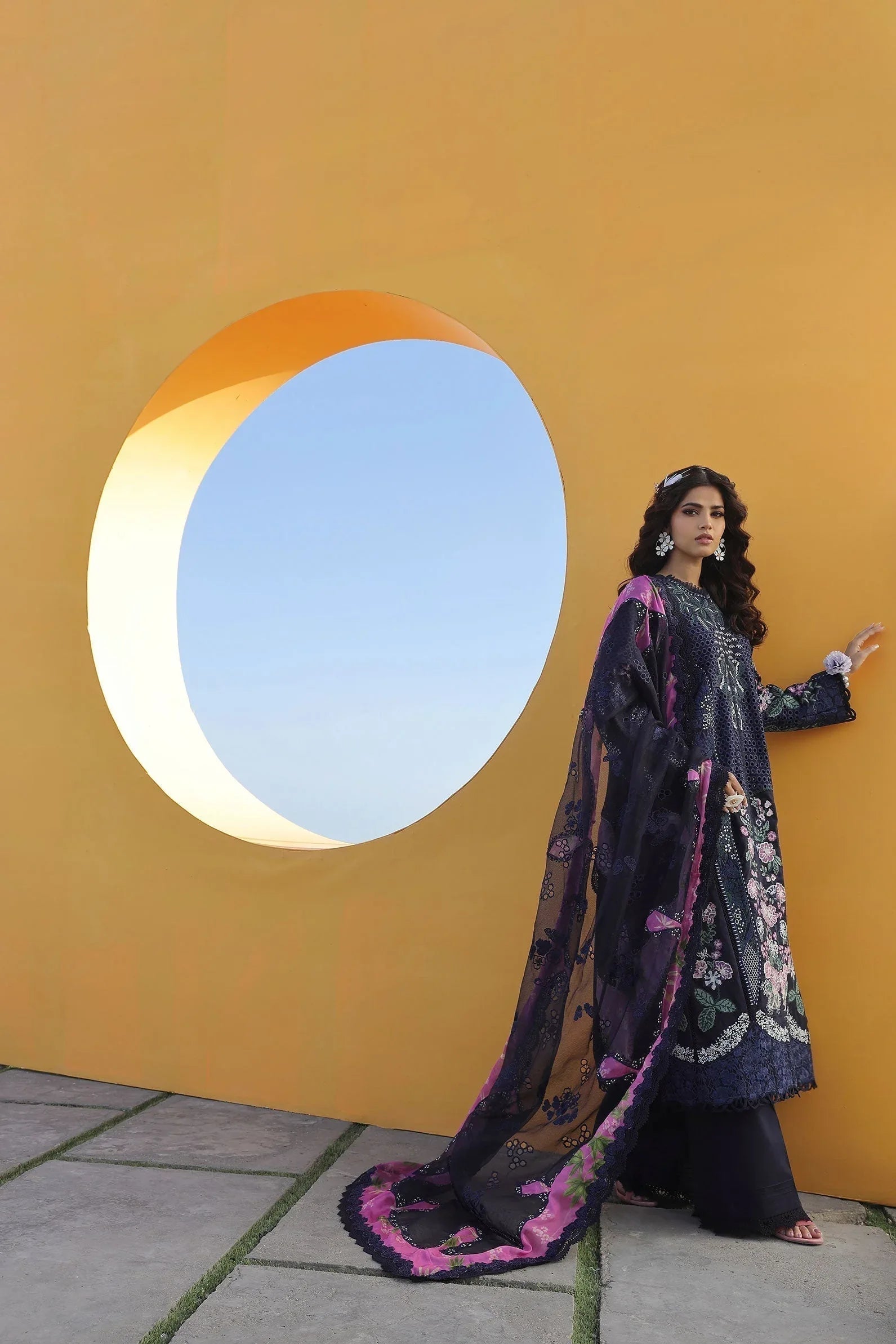 Maryam Hussain | Luxury Lawn 24 | ZOYA - Aqsa Fabrics
