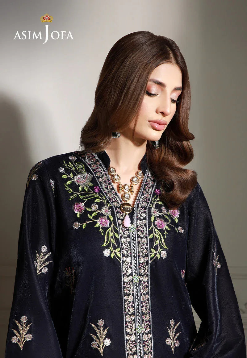 Asim Jofa | Velvet Edit | AJVG-11 - Aqsa Fabrics