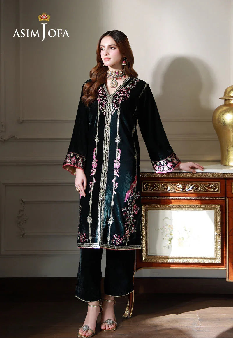 Asim Jofa | Velvet Edit | AJVG-05 - Aqsa Fabrics