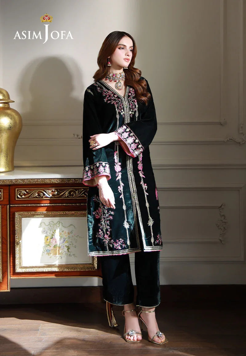 Asim Jofa | Velvet Edit | AJVG-05 - Aqsa Fabrics