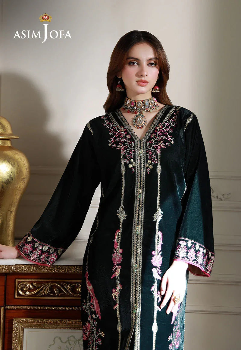 Asim Jofa | Velvet Edit | AJVG-05 - Aqsa Fabrics