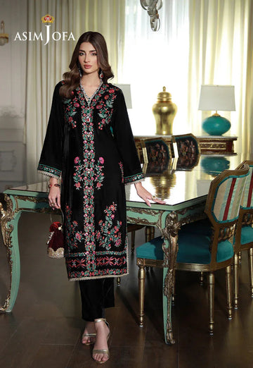 Asim Jofa | Velvet Edit | AJVG-01 - Aqsa Fabrics
