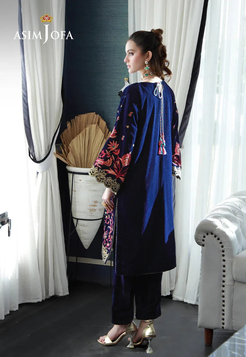 Asim Jofa | Velvet Edit | AJVG-03 - Aqsa Fabrics
