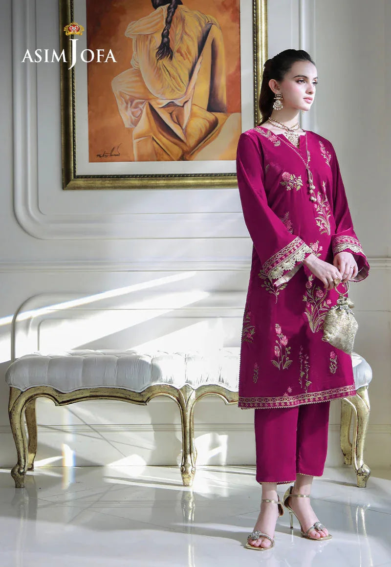 Asim Jofa | Velvet Edit | AJVG-06 - Aqsa Fabrics