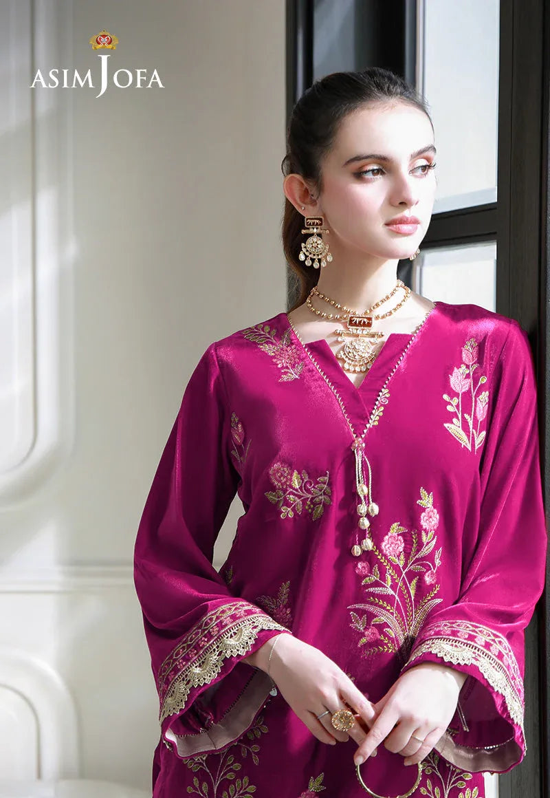 Asim Jofa | Velvet Edit | AJVG-06 - Aqsa Fabrics