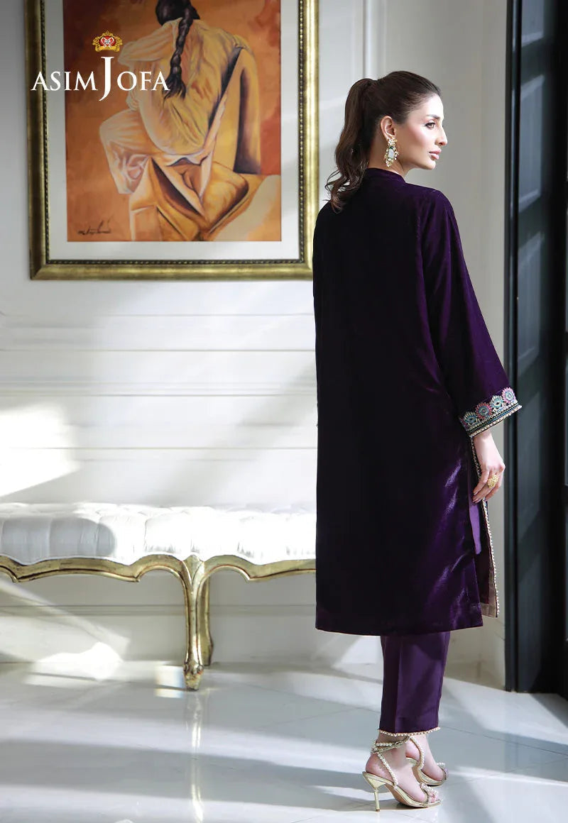 Asim Jofa | Velvet Edit | AJVG-10 - Aqsa Fabrics