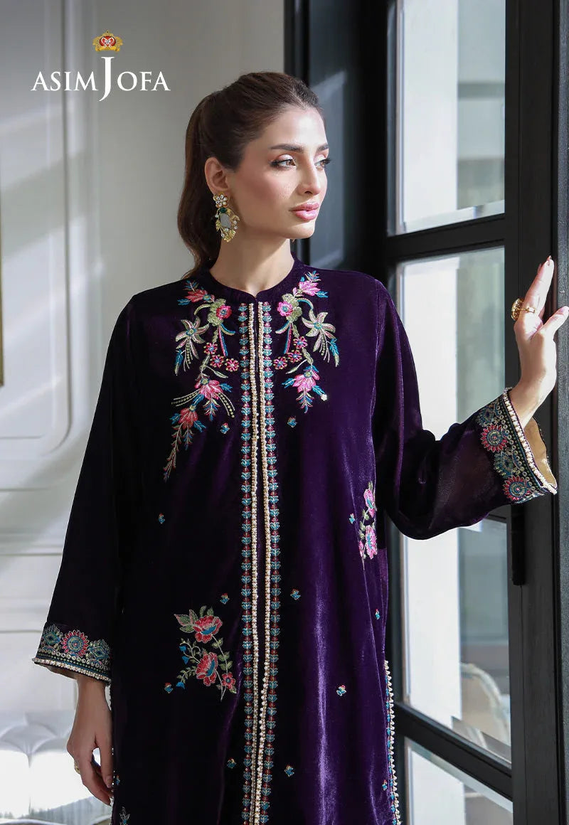 Asim Jofa | Velvet Edit | AJVG-10 - Aqsa Fabrics