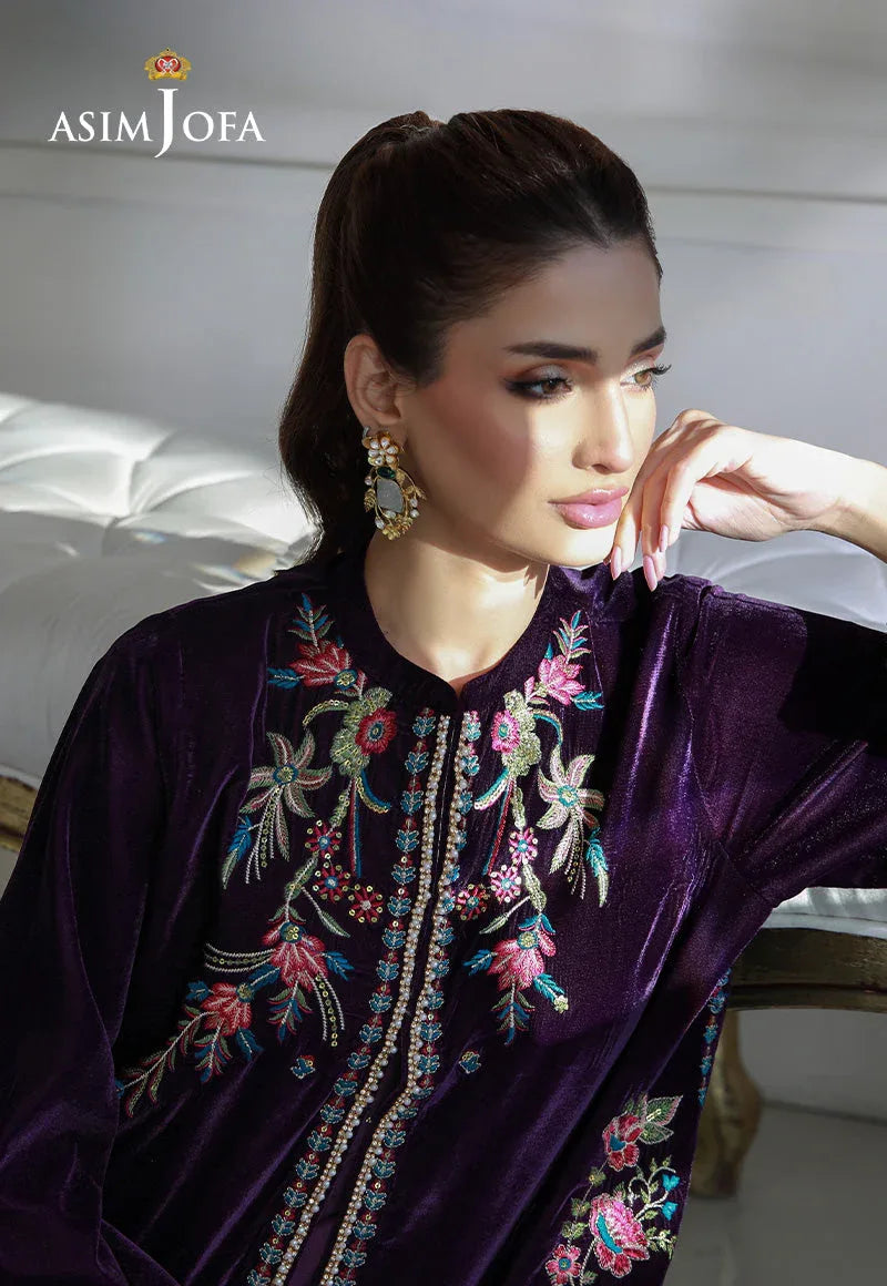 Asim Jofa | Velvet Edit | AJVG-10 - Aqsa Fabrics
