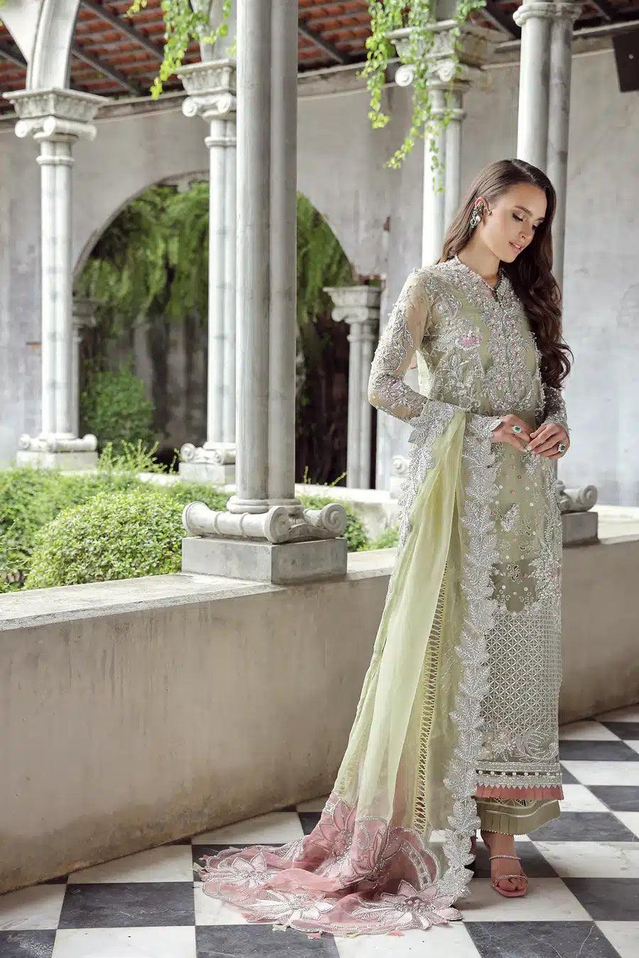 Maryam Hussain | Raha Luxury Festive 23 | Nurey - Aqsa Fabrics