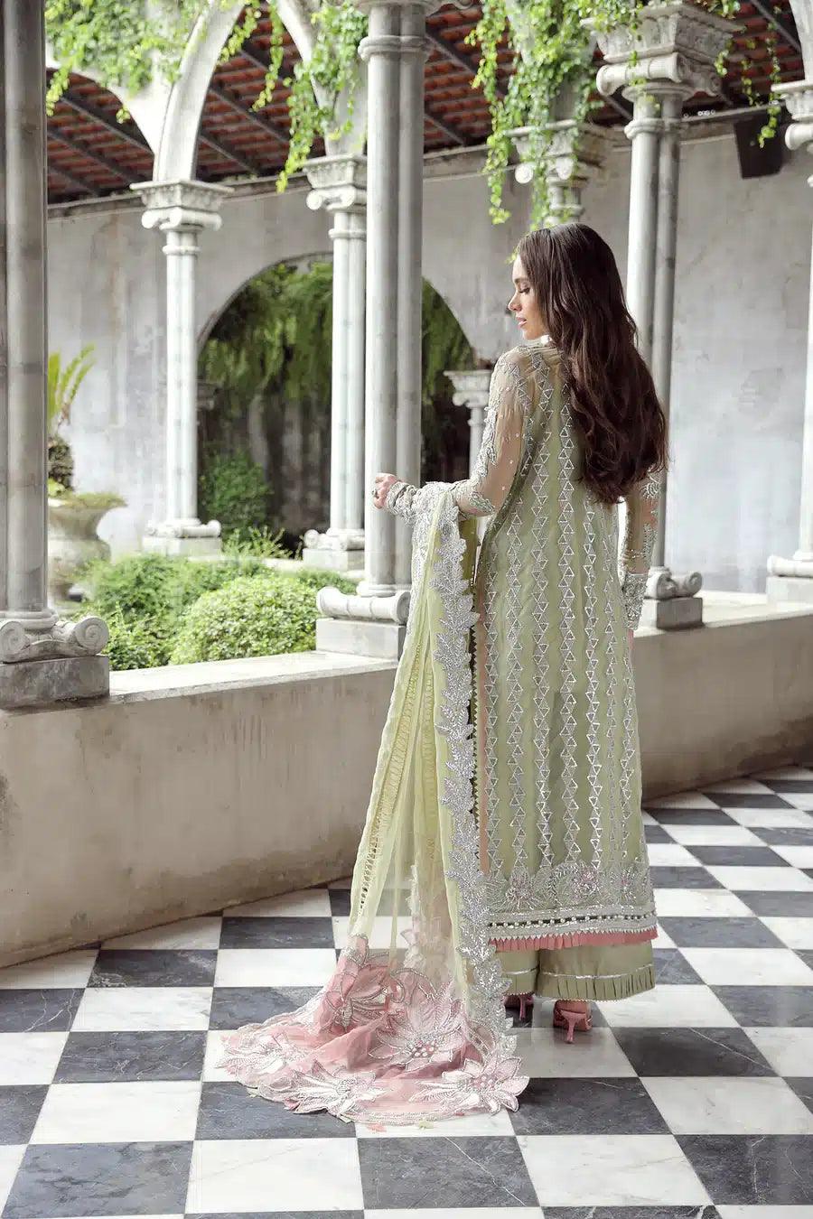 Maryam Hussain | Raha Luxury Festive 23 | Nurey - Aqsa Fabrics