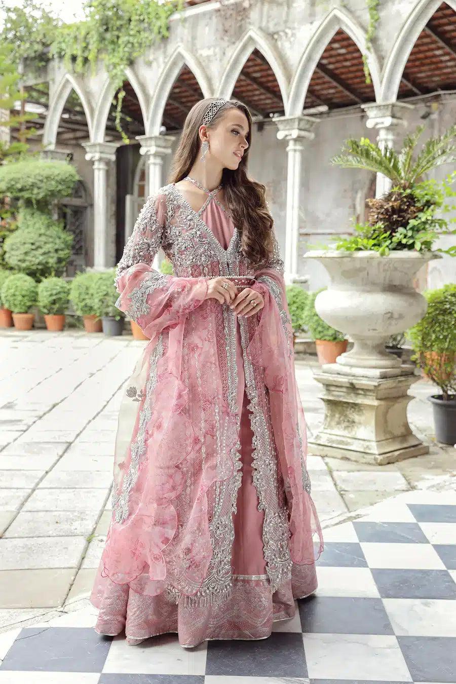 Maryam Hussain | Raha Luxury Festive 23 | Freye - Aqsa Fabrics