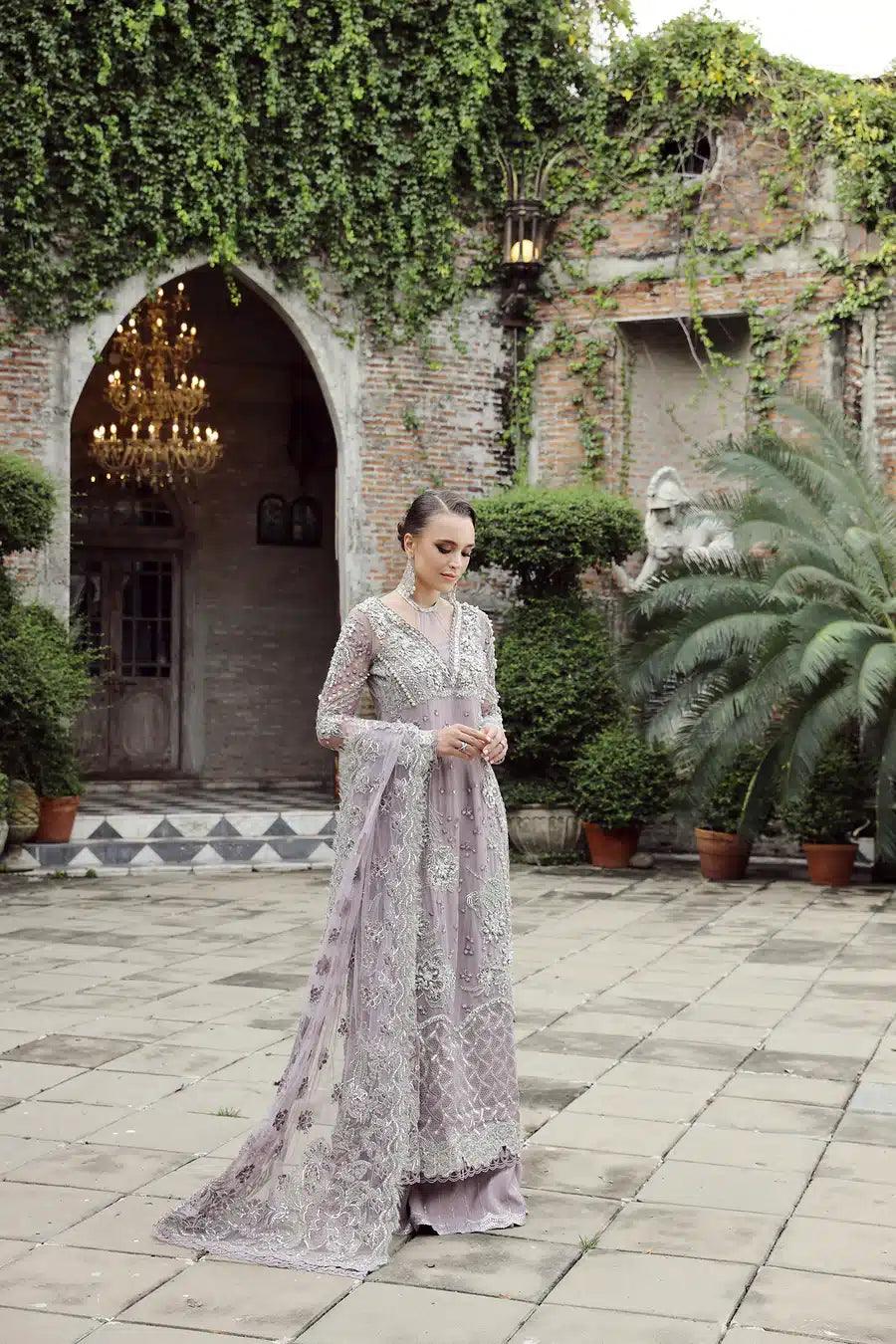 Maryam Hussain | Raha Luxury Festive 23 | Emel - Aqsa Fabrics