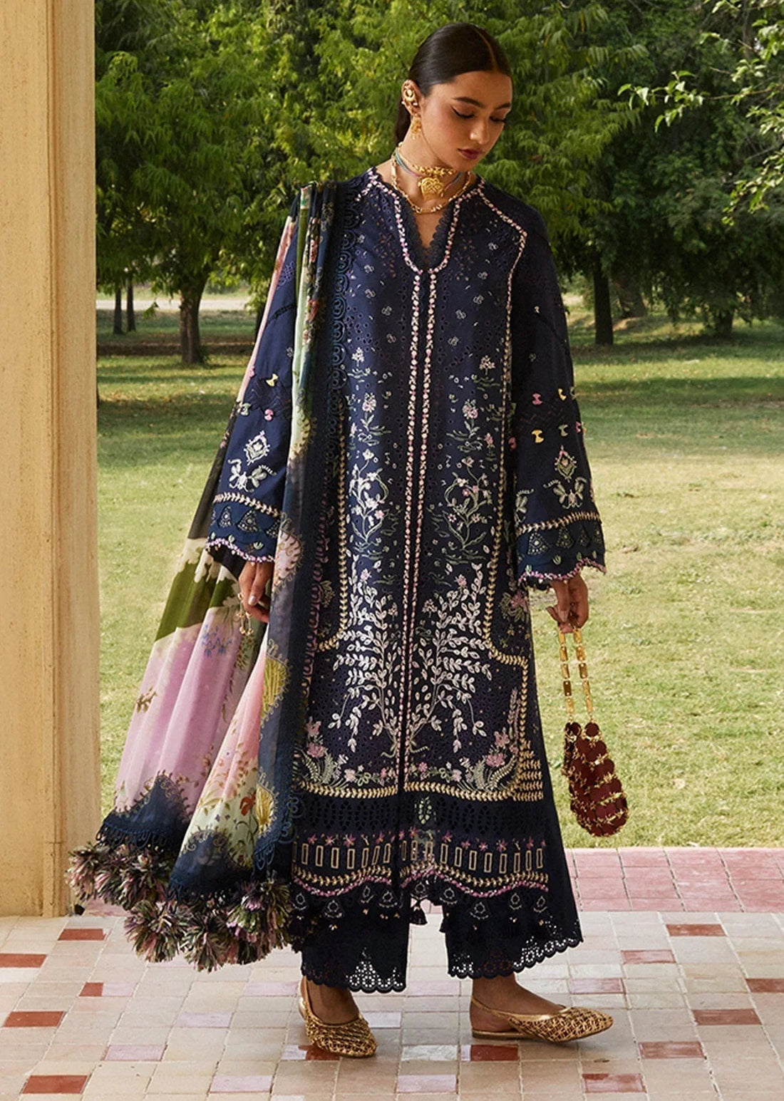 Suffuse | Luxury Lawn 25 | ENA - Aqsa Fabrics