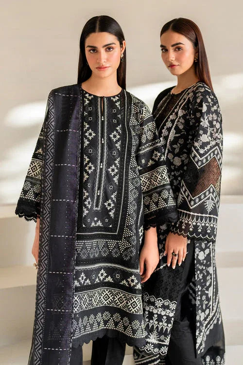 Baroque | Luxury Pret 24 | LAWN UF-671 - Aqsa Fabrics