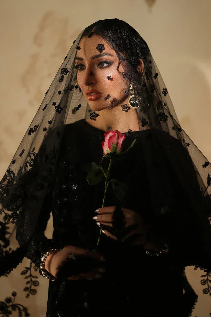 Baroque | Velvet 25 | UF-4320 - Aqsa Fabrics
