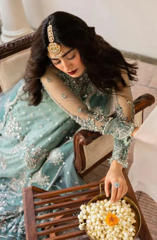 Eleshia | Zarin Wedding Formals 23 | Zarela - Aqsa Fabrics
