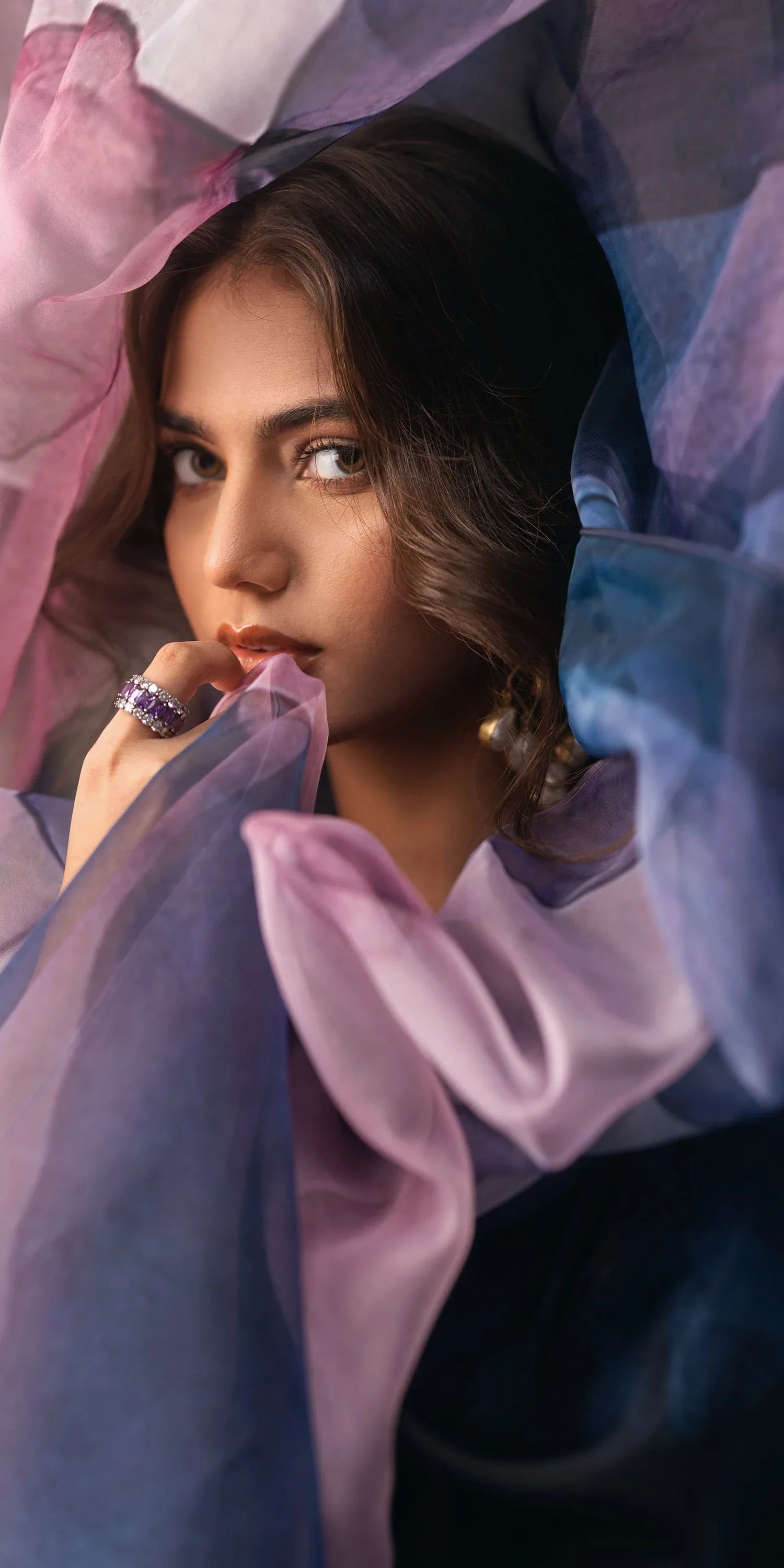 Erum Khan | Beyond Basic | URBAN BLOSSOM - Aqsa Fabrics