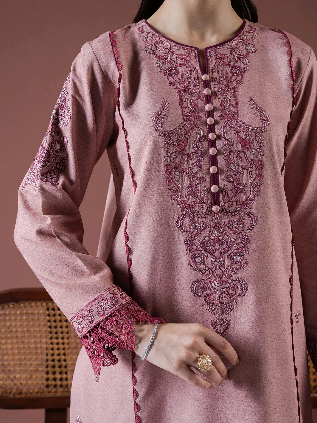 Faiza Faisal | Winter Edit 2024 | LEENA - Aqsa Fabrics