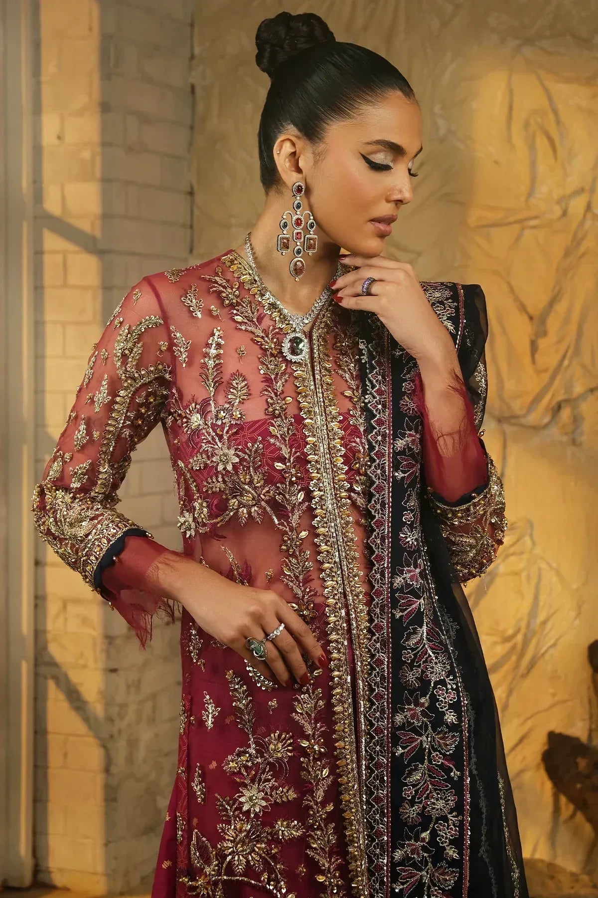 Mina Kashif | Kahani Luxury Formals 23 | Janiya - Aqsa Fabrics