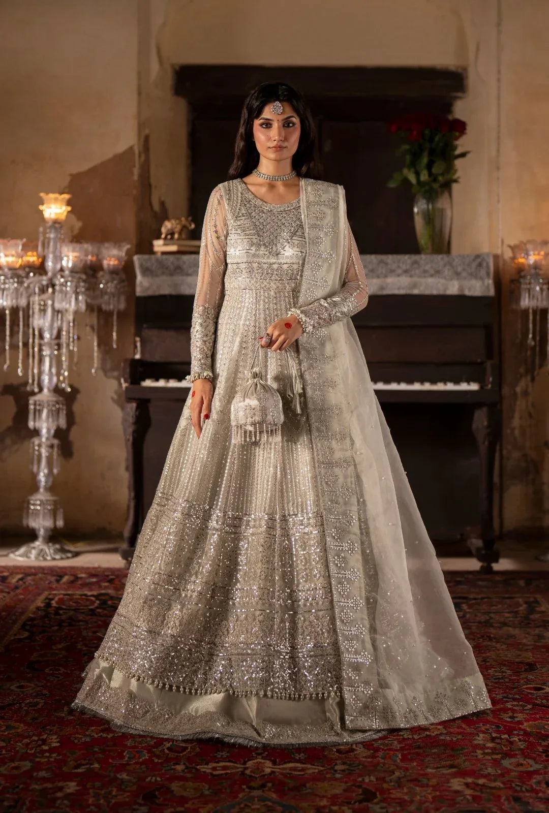 Ajr Couture | Dastan e Ishq | Roohi - Aqsa Fabrics