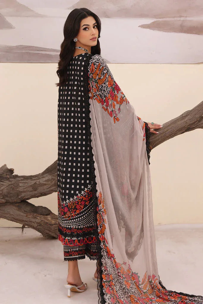 Charizma | Naranji Embroidered Lawn 24 | CN4-009 - Aqsa Fabrics