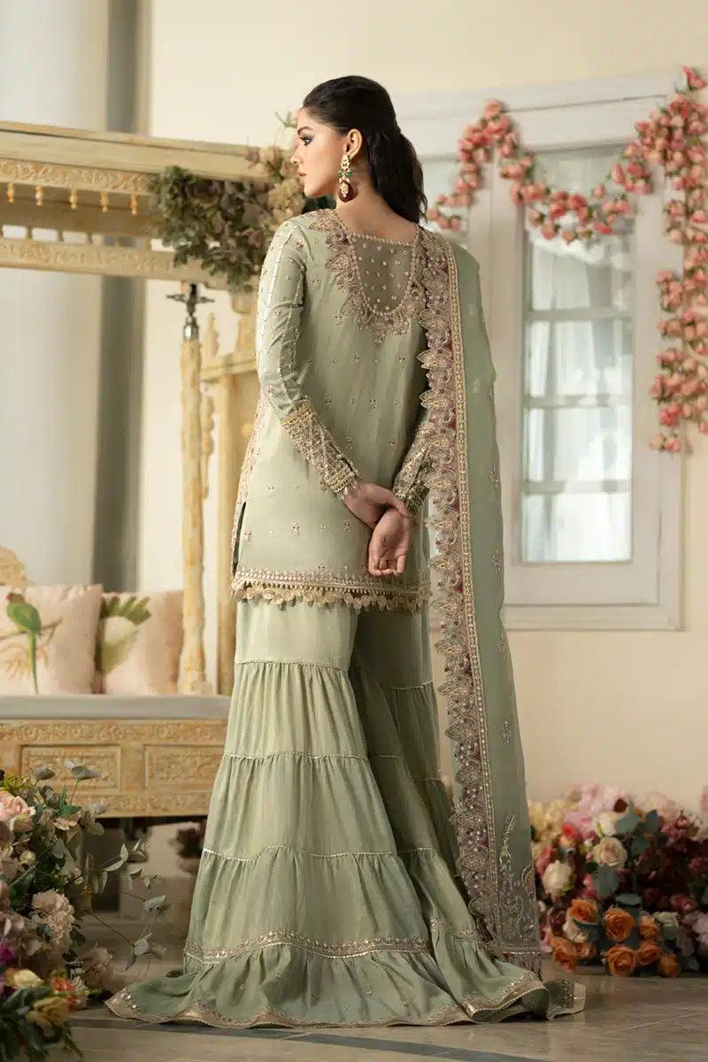 Qalamkar | Dilnaz Wedding Formals | DN-06 FARIZA - Aqsa Fabrics