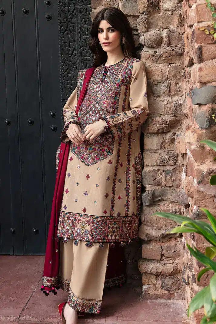 Jazmin | Dastaan Luxury Winter 23 | D10 - Aqsa Fabrics