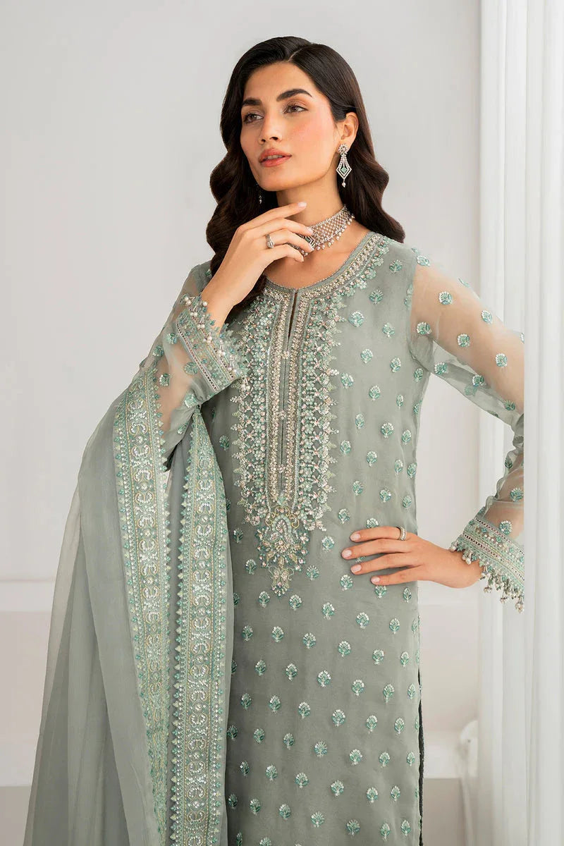 Baroque | Formal Collection | CHIFFON UF-692 - Aqsa Fabrics