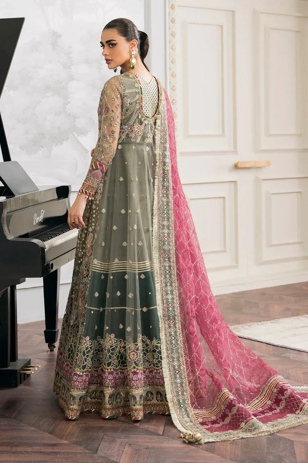 Baroque | Chantelle Embroidered Collection 2024 | CH12-02 - Aqsa Fabrics