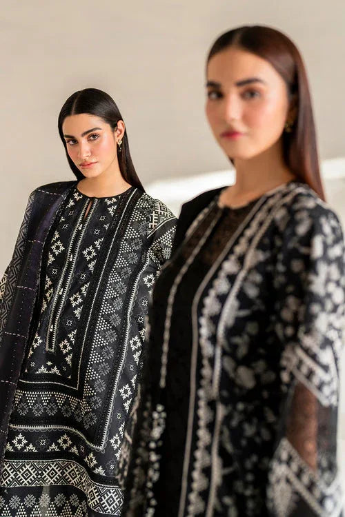 Baroque | Luxury Pret 24 | LAWN UF-671 - Aqsa Fabrics