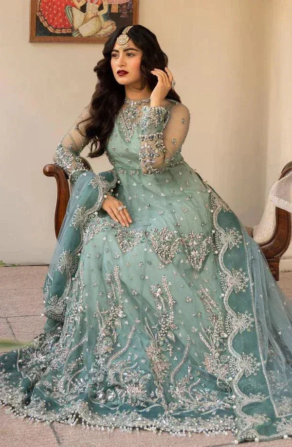 Eleshia | Zarin Wedding Formals 23 | Zarela - Aqsa Fabrics