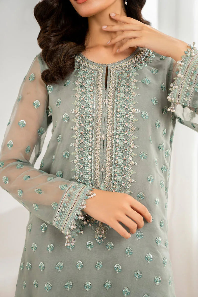 Baroque | Formal Collection | CHIFFON UF-692 - Aqsa Fabrics
