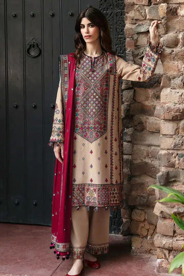Jazmin | Dastaan Luxury Winter 23 | D10 - Aqsa Fabrics