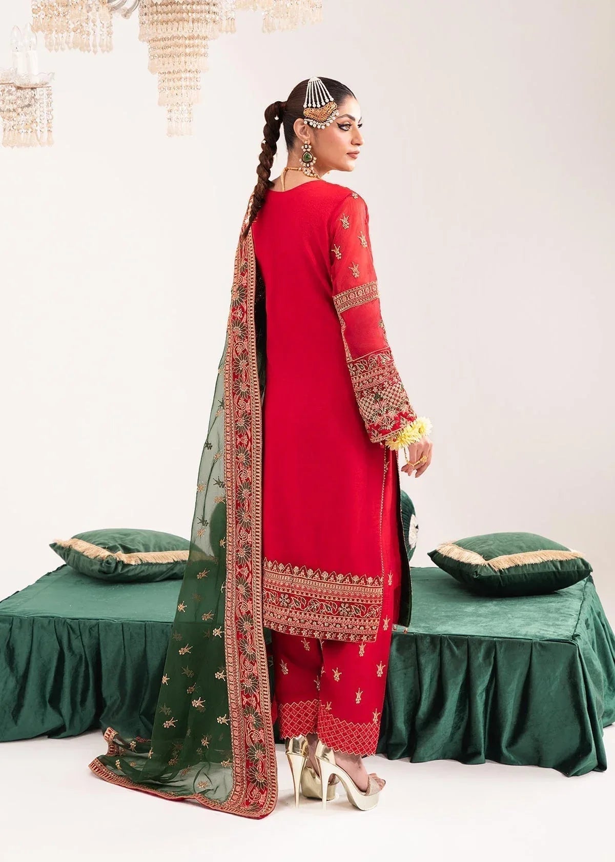 Dastoor | Sajni Luxury Eid Collection 24 | Dur-e-Shahwar - Aqsa Fabrics