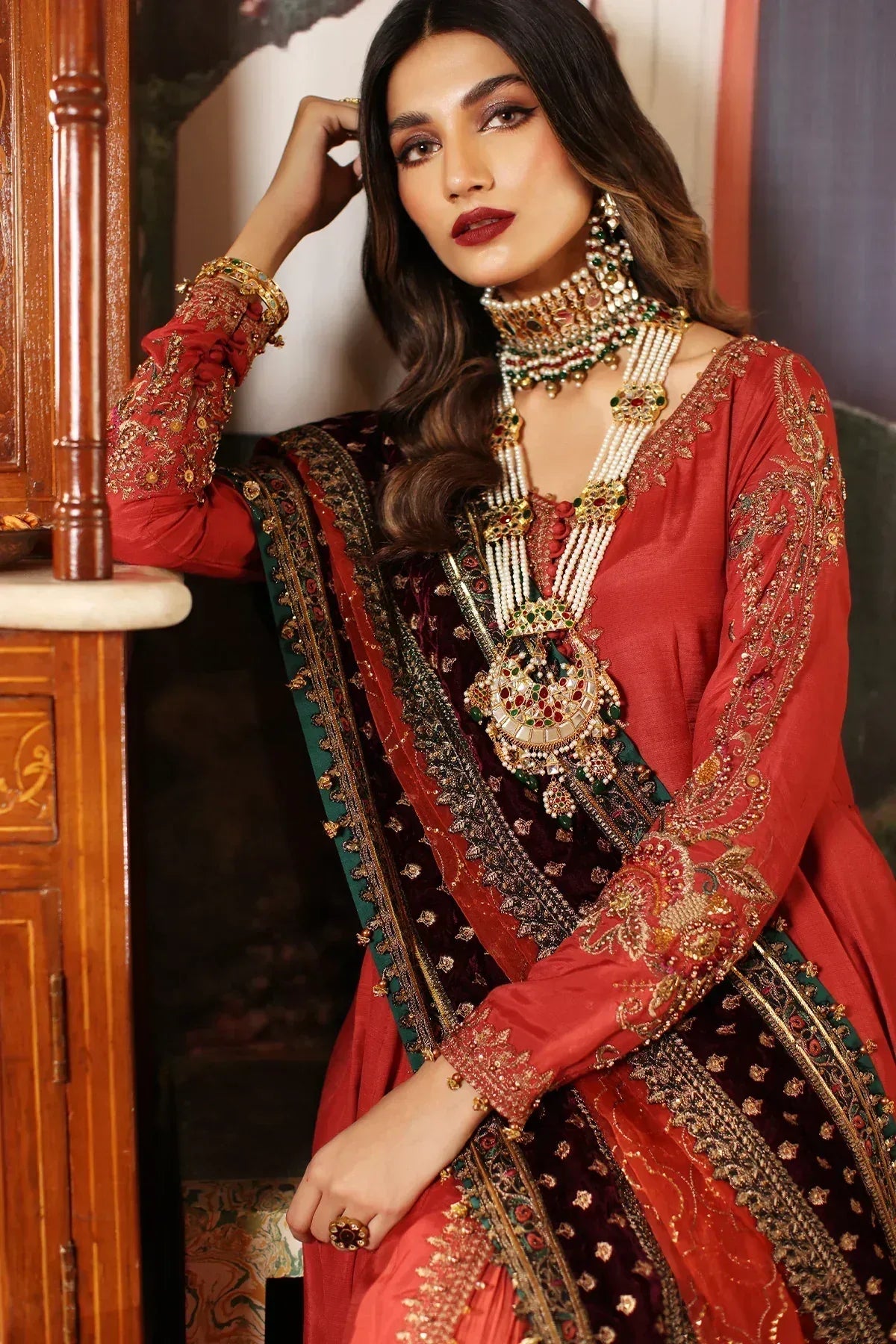 Mina Kashif | Meeral Formals 23 | MKF23-14 - Aqsa Fabrics