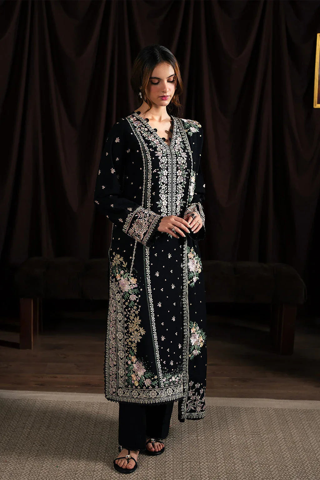Neeshay | Winter Reverie | Velayne - Aqsa Fabrics