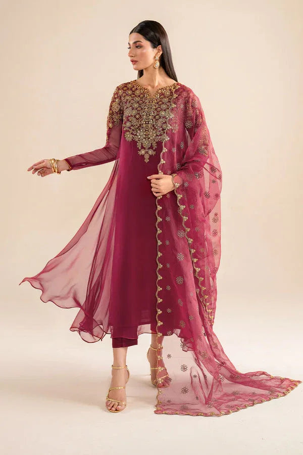 Baroque | Luxury Pret 24 | CHIFFON PR-916 - Aqsa Fabrics